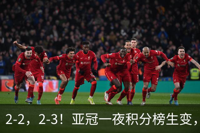 2-2，2-3！亚冠一夜积分榜生变，国安不败排第三，海港失利跌第八
